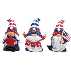 Hodao Patriotic Decorations Summer Home Decor Gnome Decorations for Home Memorial Day Decorations 4 of July Decor in Kuwait