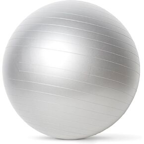 CAP Barbell HHE-S065B Cap Fitness Gym Ball, Silver, 65cm in Kuwait