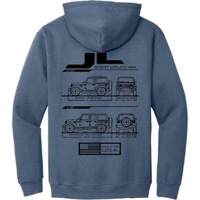 JL Blueprint Pullover Sweatshirt in Saudi Arabia