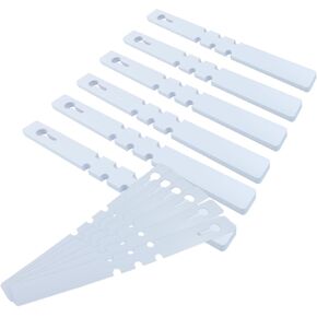 120 PCS Adjustable Plastic Plant Tree Tags - Waterproof Wrap Around Labels, Reusable Garden Markers(Assorted Colors) in Kuwait