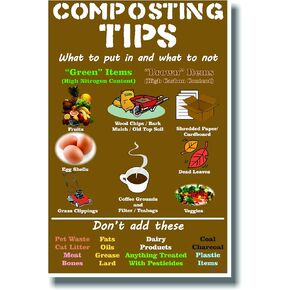 نصائح حول التسميد - ملصق جديد للمساعدة الذاتية في مجال الصحة والتفكير الأخضر in Kuwait