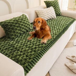 Mivnue غطاء أريكة للحيوانات الأليفة للكلاب قابل للغسل واقي أريكة غير قابل للانزلاق وسادات أريكة غامضة صديقة للحيوانات الأليفة حصيرة الكلب للأرائك والأرائك in Kuwait