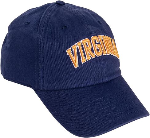 قبعة بيسبول جامعة صبار الصحراء في فيرجينيا كافالييرز UVA Wahoos قبعات مطرزة ذات حواف قبعة قابلة للتعديل بحزام قماش للبالغين (نمط B1) أبيض in Saudi Arabia