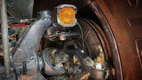 Gatekeeper Off-Road JK Steerable Knuckle Pod Light Mounts Fits 07-18 Wrangler Dana 30/44 Axles (Without Lights) in Saudi Arabia