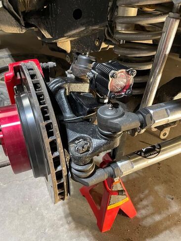 Gatekeeper Off-Road JK Steerable Knuckle Pod Light Mounts Fits 07-18 Wrangler Dana 30/44 Axles (Without Lights) in Saudi Arabia