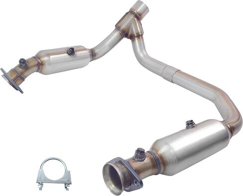 Left Right Manifold Catalytic Converters Ram 1500 Both Side 2015-2018 3.6L(OEM/OBD-Ⅱ Replacement Catalytic Convertor) in Kuwait