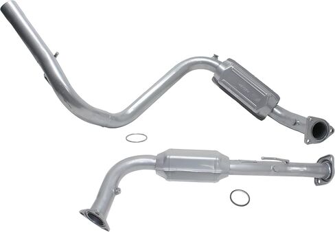 Garage-Pro Left and Right 2-PC Catalytic Converter Kit For Chevrolet Silverado 1500 2003-2006, Silverado 1500 Classic 2007, GMC Yukon 2001-2006 6.0L, Undercar 46-State Legal, Automotive Replacement in Saudi Arabia