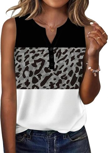 Zeagoo Womens Tank Tops 2026 Loose V Neck Spring Summer Tops Business Dressy Sleeveless Shirts in Saudi Arabia