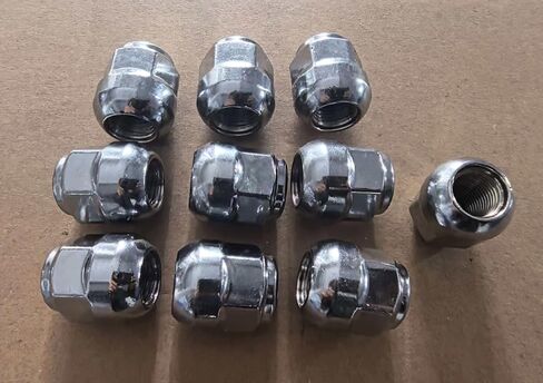 10PCS M14x1.5 Wheel Lug Nuts 611-327 Compatible with 2011-2025 Honda Odyssey Ridgeline Pilot, Acura MDX RLX TL TLX 90304-TK4-A01 in Saudi Arabia