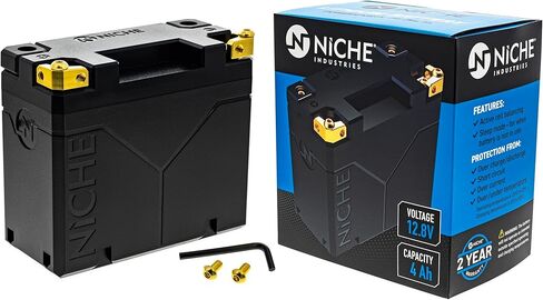 NICHE Lithium Battery YT12B-BS 12V 4Ah 240A for Yamaha Kawasaki Motorcycle in Saudi Arabia
