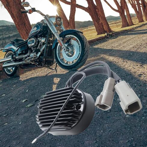 LOONGPART 74540-07 Voltage Regulator Alternator Rectifier Compatible with Harley Davidson 2007 Softail Fatboy in Saudi Arabia