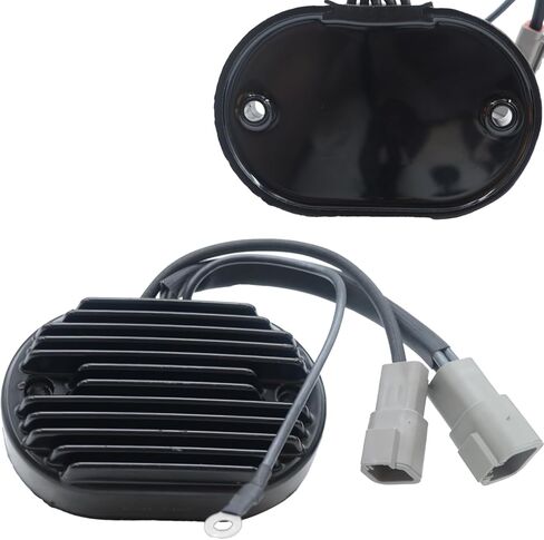 LOONGPART 74540-07 Voltage Regulator Alternator Rectifier Compatible with Harley Davidson 2007 Softail Fatboy in Saudi Arabia