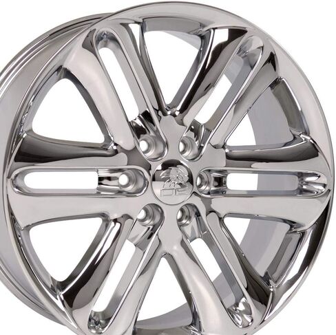 OE Wheels FR76 22 Inch Rim Fits F-150 Style 6x135 22x9 Chrome - Hollander 3918 (1) in Saudi Arabia