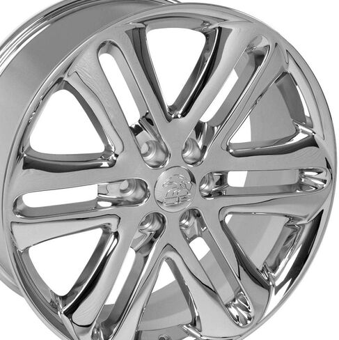 OE Wheels FR76 22 Inch Rim Fits F-150 Style 6x135 22x9 Chrome - Hollander 3918 (1) in Saudi Arabia