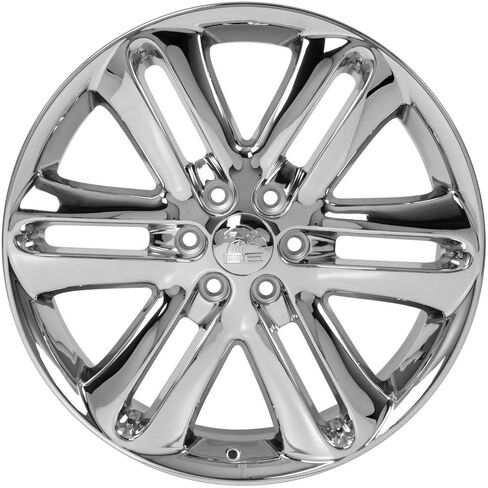 OE Wheels FR76 22 Inch Rim Fits F-150 Style 6x135 22x9 Chrome - Hollander 3918 (1) in Saudi Arabia
