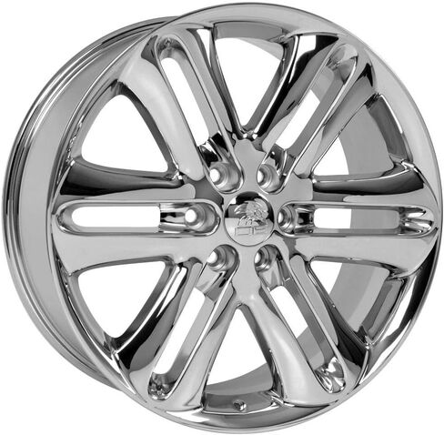 OE Wheels FR76 22 Inch Rim Fits F-150 Style 6x135 22x9 Chrome - Hollander 3918 (1) in Saudi Arabia