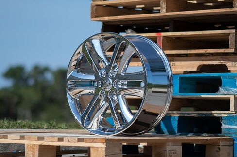 OE Wheels FR76 22 Inch Rim Fits F-150 Style 6x135 22x9 Chrome - Hollander 3918 (1) in Saudi Arabia