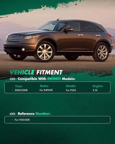 SCITOO 1 x Rear Wheel Bearings and Hub Assembly 2003-2008 For INFINITI FX35,Non-ABS 5-Lug 950-008 3.5L in Saudi Arabia