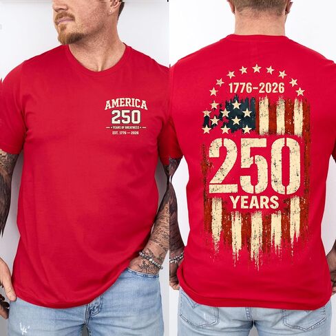 America 250th Anniversary Shirt, 1776-2026 Patriotic Tee, USA 4th of July 250 Years of Freedom T Shirt, 4th of July Shirt, We The People American Flag Shirt in Saudi Arabia