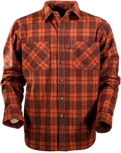 Outback Trading Men's 42667 Clyde UV Protective Snap Front Long Sleeve Western Work Big Shirt in Saudi Arabia