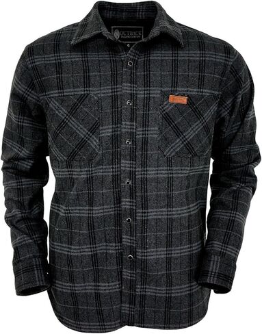 Outback Trading Men's 42667 Clyde UV Protective Snap Front Long Sleeve Western Work Big Shirt in Saudi Arabia