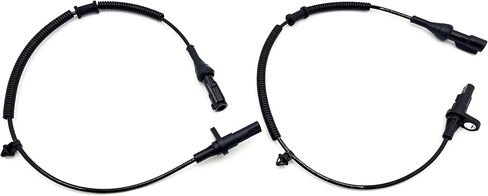 2 قطعة مستشعر سرعة العجلات الخلفية اليسرى واليمنى ABS متوافق مع Ford 2005-2010 لاستبدال موستانج يستبدل 5R3Z2C190AA 6R3Z2C190A 7R3Z2C190A 8R3Z2C190A 9R3Z2C190A ALS1862 5S7327 in Saudi Arabia