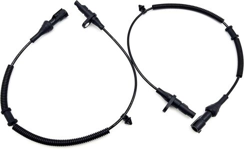 2 قطعة مستشعر سرعة العجلات الخلفية اليسرى واليمنى ABS متوافق مع Ford 2005-2010 لاستبدال موستانج يستبدل 5R3Z2C190AA 6R3Z2C190A 7R3Z2C190A 8R3Z2C190A 9R3Z2C190A ALS1862 5S7327 in Saudi Arabia