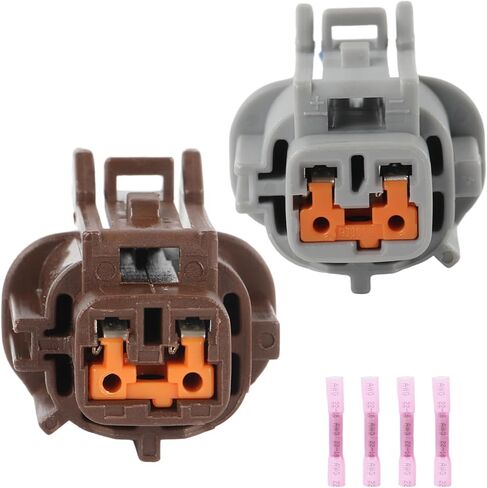 2 قطعة 2-Way/Pin ABS عجلة السرعة الاستشعار موصل السيارات مقاوم للماء الأسلاك تسخير إصلاح المكونات ضفيرة لنيسان ماكسيما لإنفينيت استبدال 47910-EA025 ، 47910-EA005 ، 47901-EA002 in Kuwait