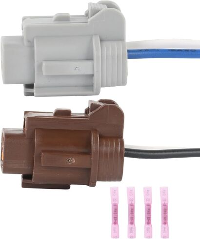2 قطعة 2-Way/Pin ABS عجلة السرعة الاستشعار موصل السيارات مقاوم للماء الأسلاك تسخير إصلاح المكونات ضفيرة لنيسان ماكسيما لإنفينيت استبدال 47910-EA025 ، 47910-EA005 ، 47901-EA002 in Kuwait