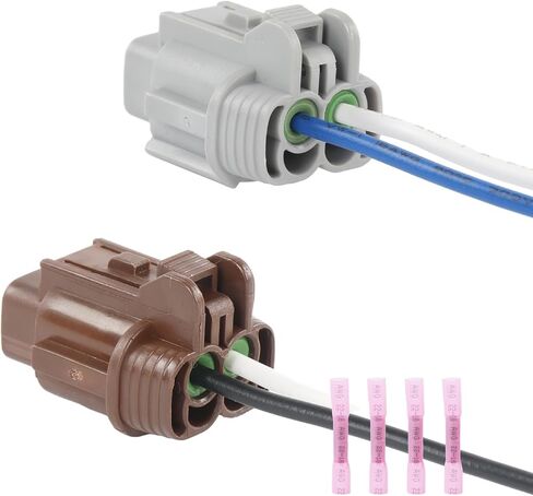 2 قطعة 2-Way/Pin ABS عجلة السرعة الاستشعار موصل السيارات مقاوم للماء الأسلاك تسخير إصلاح المكونات ضفيرة لنيسان ماكسيما لإنفينيت استبدال 47910-EA025 ، 47910-EA005 ، 47901-EA002 in Kuwait