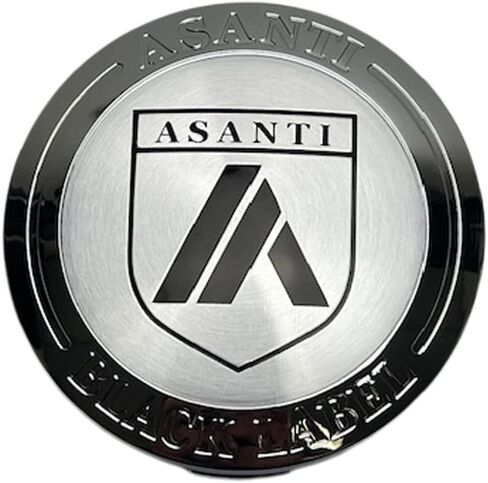 Asanti Wheels Black Label 1534C01 Chrome Center Cap in Saudi Arabia