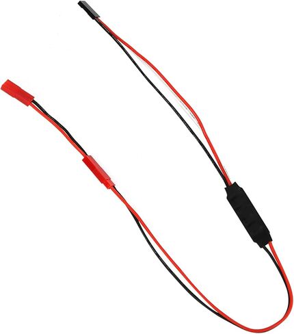 قطعة واحدة من وحدة التحكم في الونش RC وقطعة واحدة من قابس محول وحدة التحكم في الونش البلاستيكي، ملحقات أجزاء عالمية للونش RC المحمولة متوافقة مع سيارة التحكم عن بعد SCX10 D90، أسود in Kuwait