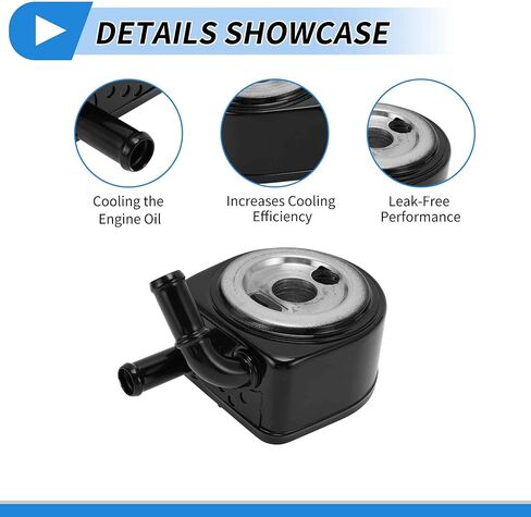 Engine Oil Cooler for Ford Explorer 2002-2010 Transmission Oil Cooler Trans Cooler No.1L2Z6A642FA Aluminum Alloy 1 Pc Car in Saudi Arabia