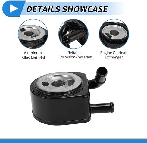 Engine Oil Cooler for Ford Explorer 2002-2010 Transmission Oil Cooler Trans Cooler No.1L2Z6A642FA Aluminum Alloy 1 Pc Car in Saudi Arabia