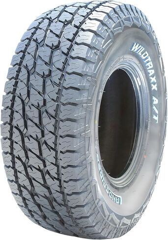 مجموعة من 4 (أربعة) إطارات Landspider Wildtraxx A/T Truck/SUV لجميع التضاريس للطرق الوعرة - 255/70R16 255/70/16 255/70-16 111T نطاق التحميل SL 4-Ply RWL حروف بيضاء مرتفعة in Saudi Arabia