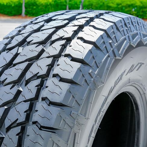 مجموعة من 4 (أربعة) إطارات Landspider Wildtraxx A/T Truck/SUV لجميع التضاريس للطرق الوعرة - 255/70R16 255/70/16 255/70-16 111T نطاق التحميل SL 4-Ply RWL حروف بيضاء مرتفعة in Saudi Arabia
