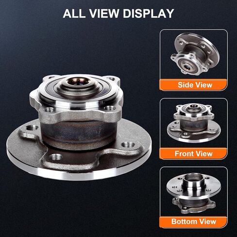 OCPTY محمل العجلة الخلفية ومجموعة المحور Premium 512304 2002-2006 لموديلات Mini Cooper ABS؛ المواضيع M12 فقط in Kuwait