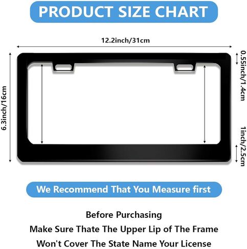 حامل لوحة الترخيص، هذه السيارة لا تحتوي على إطار لوحة ترخيص من الألومنيوم للسيارة من الكتائب اليسرى مع أغطية لولبية، وإطارات لوحات ترخيص بفتحتين، وحاملات أغطية لوحات تراخيص السيارات للمركبات الأمريكية in Kuwait