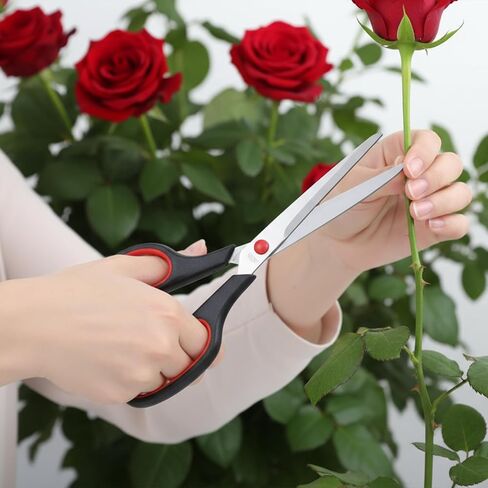 24-Pack Scissors All Purpose Heavy Duty, 8.5 Inch Office All Purpose Scissors Bulk Set with Comfort Grip - Stainless Steel Sharp Blades for Home Office Craft Supplies in Saudi Arabia