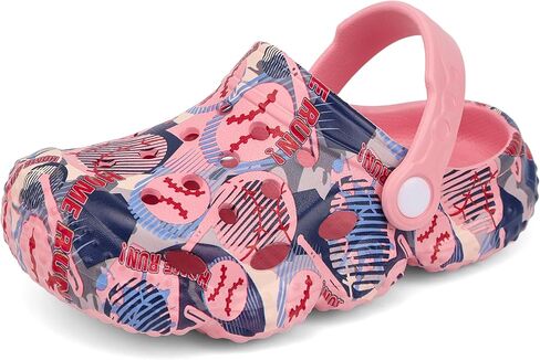 INMINPIN Kids Clogs Ball Sports Print Garden Shoes Boys Girls Water Shower Pool Beach Slides Sandals for Sports Fan in Kuwait