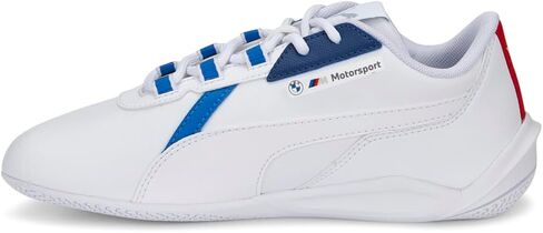 PUMA Kids Boys BMW M Motorsport R Cat Machina Lace Up Sneakers Shoes Casual - White in Saudi Arabia
