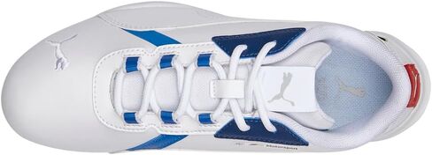 PUMA Kids Boys BMW M Motorsport R Cat Machina Lace Up Sneakers Shoes Casual - White in Saudi Arabia
