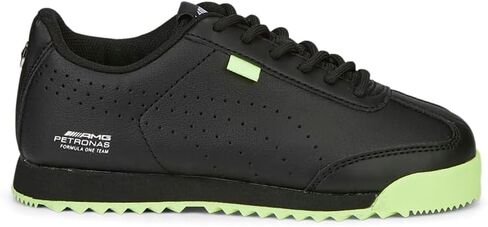 PUMA Toddler Boys Mapf1 Roma Via Perforated Lace Up Sneakers Shoes Casual - Black in Saudi Arabia