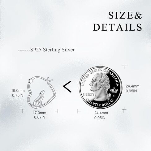 TIGER RIDER Guinea Pig Sloth Koala Bunny Elephant Hoop Earrings for Women 925 Sterling Silver Cute Animal Jewelry Hypoallergenic Christmas Birthday Gifts for Girls in Saudi Arabia