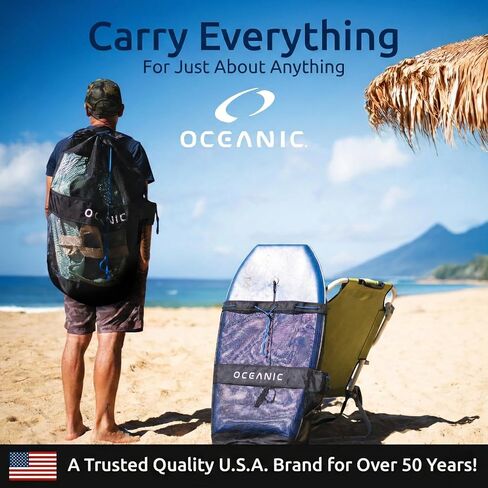 Oceanic Mesh Backpack Gear Bag in Kuwait