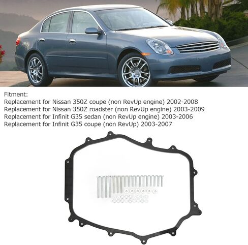 فاصل حراري كامل 5/16 بوصة حشية مشعب السحب السميكة تناسب 350Z كوبيه، إنفينيت G35 سيدان، إنفينيت G35 كوبيه - يحل محل OE BXIM 40201 in Saudi Arabia