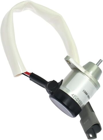42-0100 1500-3024 41-9100 1500-3024 Shut Off Solenoid Stop Shutdown Solenoid Compatible with Thermo King, Kubota and Yanmar, 42-100, 1500-3076, 12 Volt in Kuwait
