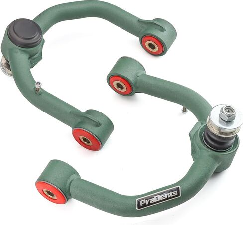 أذرع التحكم العلوية الأمامية لسيارة Toyota 4Runner 1995-2002، 1995-2004 Toyota Tacoma، أذرع أنبوبية رفع 2-4 بوصة مع وصلة كروية، متوافقة مع أنظمة تعليق المصنع، أخضر متجعد in Kuwait