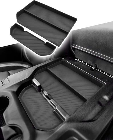 CDEFG RAM 1500 Armrest Box Storage Organizer, 2 Pack,for 2019-2025 2026 RAM1500 Center Console Tray Accessories, Fit Dodge RAM 1500 Low Profile 40/20/40 Split Bench Seat Only in Saudi Arabia