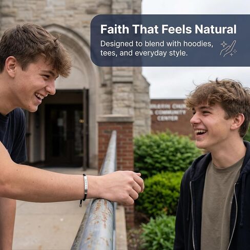 Jesus Bracelets Jesus is King Black Braided Rope Jesus Bracelet with Engraved Aluminum Plate, Baptism Gifts for Boys, Christian Gifts for Men, Unisex, Waterproof, Adjustable Design in Kuwait